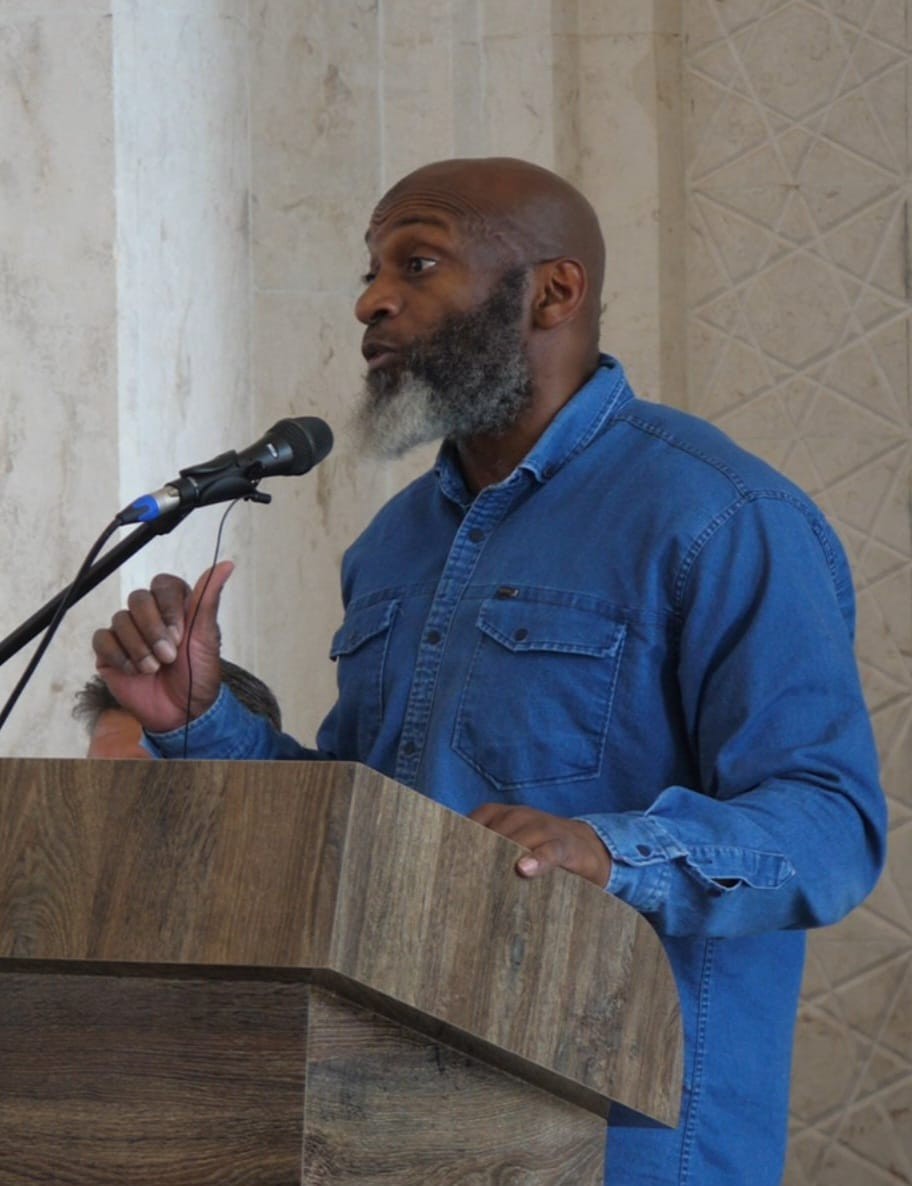 Bilal Abdul Kareem speaking